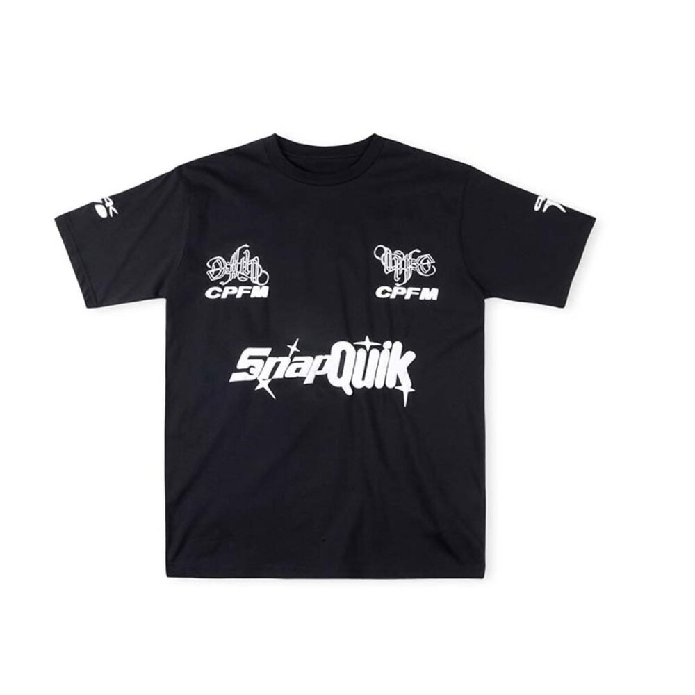 CPFM.XYZ Pure Cotton Lettered Short Sleeves